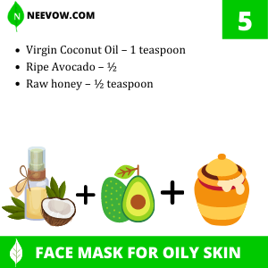 Avocado And Coconut Oil Homemade Face Mask