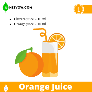 Chirata & Orange Juice