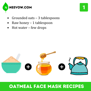 Honey And Oatmeal Face Mask Recipe For Acne