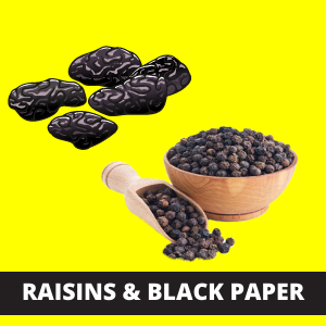 RAISINS & BLACK PAPER