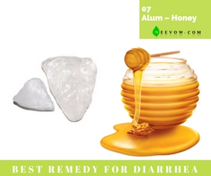 (Alum – Honey) Diarrhea Home Remedies-7
