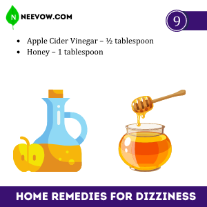 Apple Cider Vinegar – Best Home Remedies For Dizziness