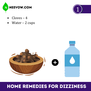Cloves – Best Home Remedies For Dizziness