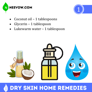 Coconut Oil & Glycerin – Dry Skin