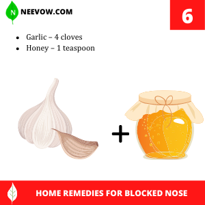 Garlic – Indian Home Remedies For Blocked Nose