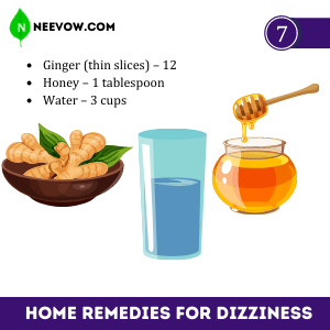 Ginger – Best Home Remedies For Dizziness