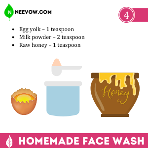Homemade Face Wash for a Dry Skin