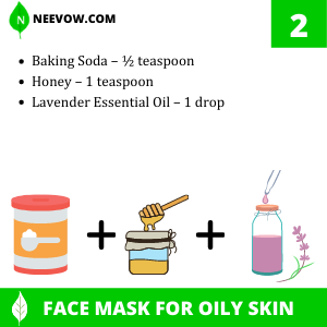 Honey And Baking Soda Homemade Face Mask For Oily Skin