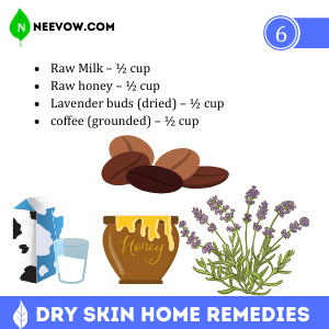 Milk & Honey – The Dry Skin Home Remedies